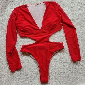 One piece thong swimsuit| Size M| New